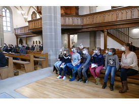 Dankwortgottesdienst der Erstkommunionkinder  (Foto: Karl-Franz Thiede)